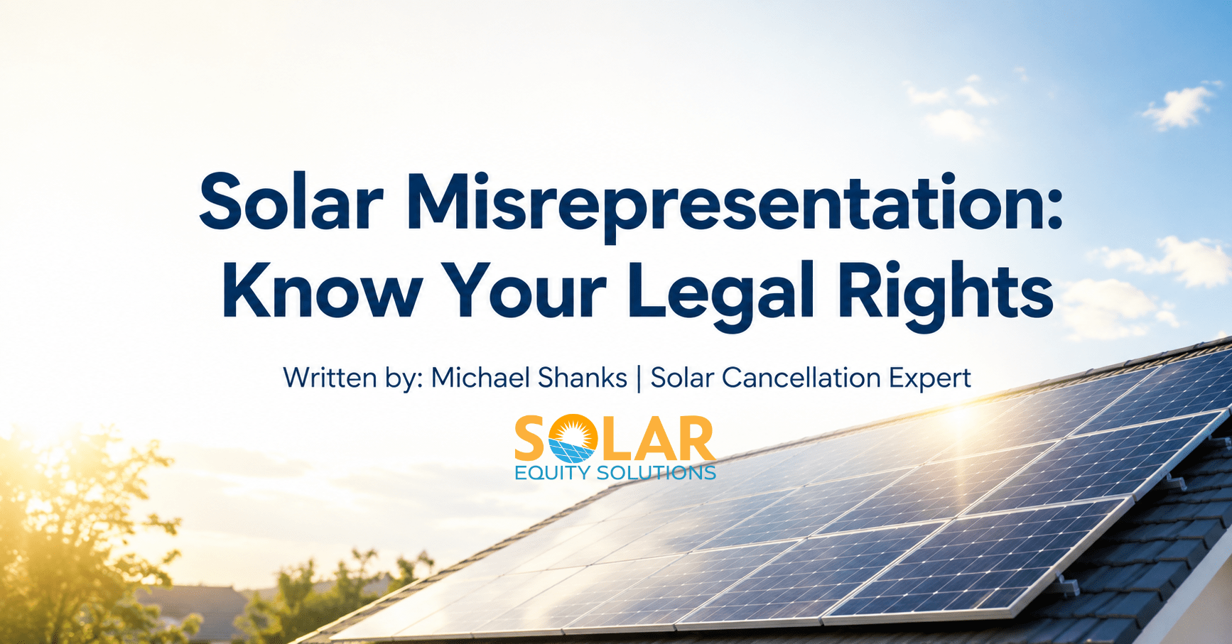 Solar Misrepresentation Know Your Legal Rights
